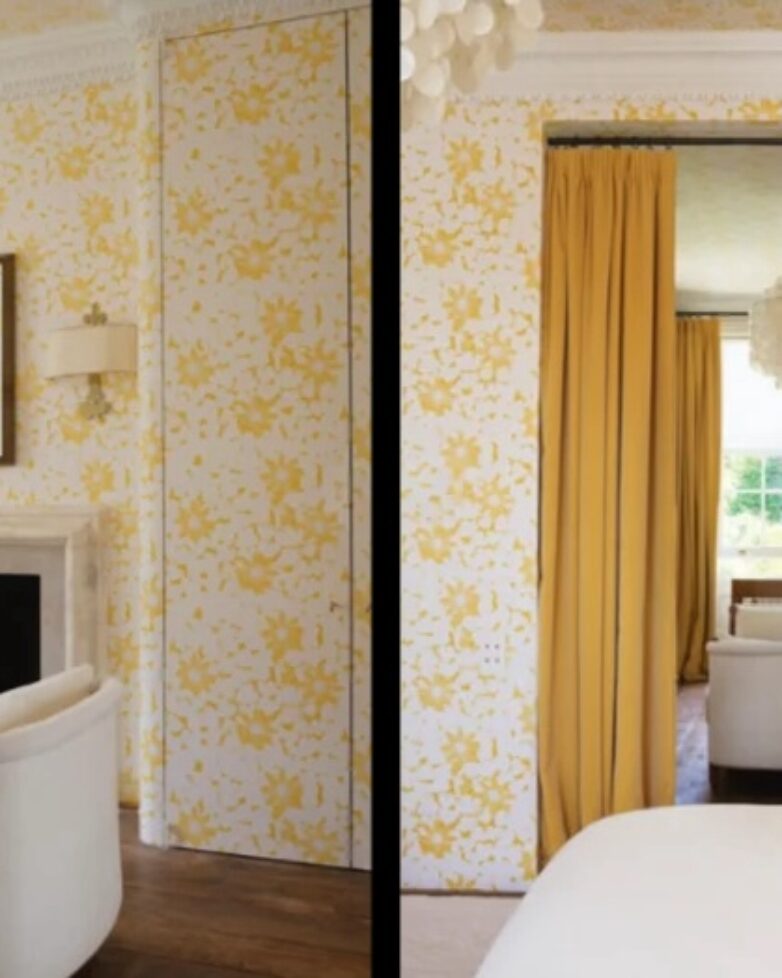 Living in color while enjoying a restful, serene interior