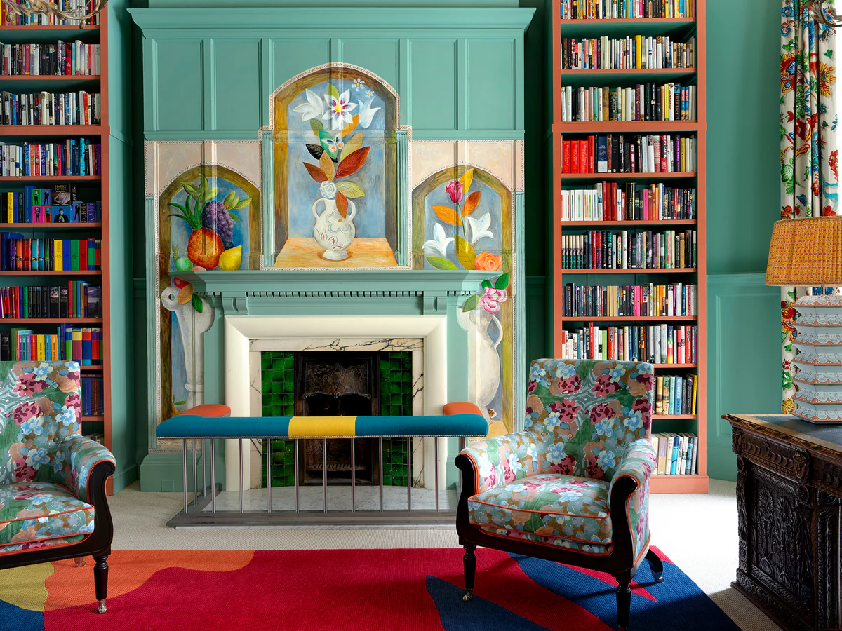 Authors Lounge At Bloomsbury Publishers Headquarters In London Design By Minnie Kemp