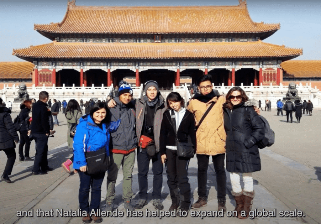 Teenagers From Northern Chile And Southern Chile