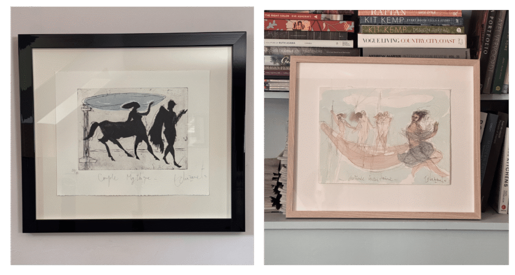 Two Prints By The Same Chilean Artist