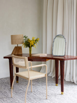 Vintage Desk In A Modern Setting Compressed