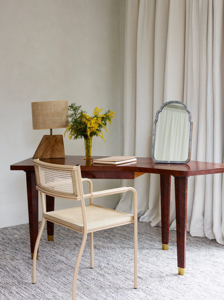 Vintage Desk In A Modern Setting Compressed