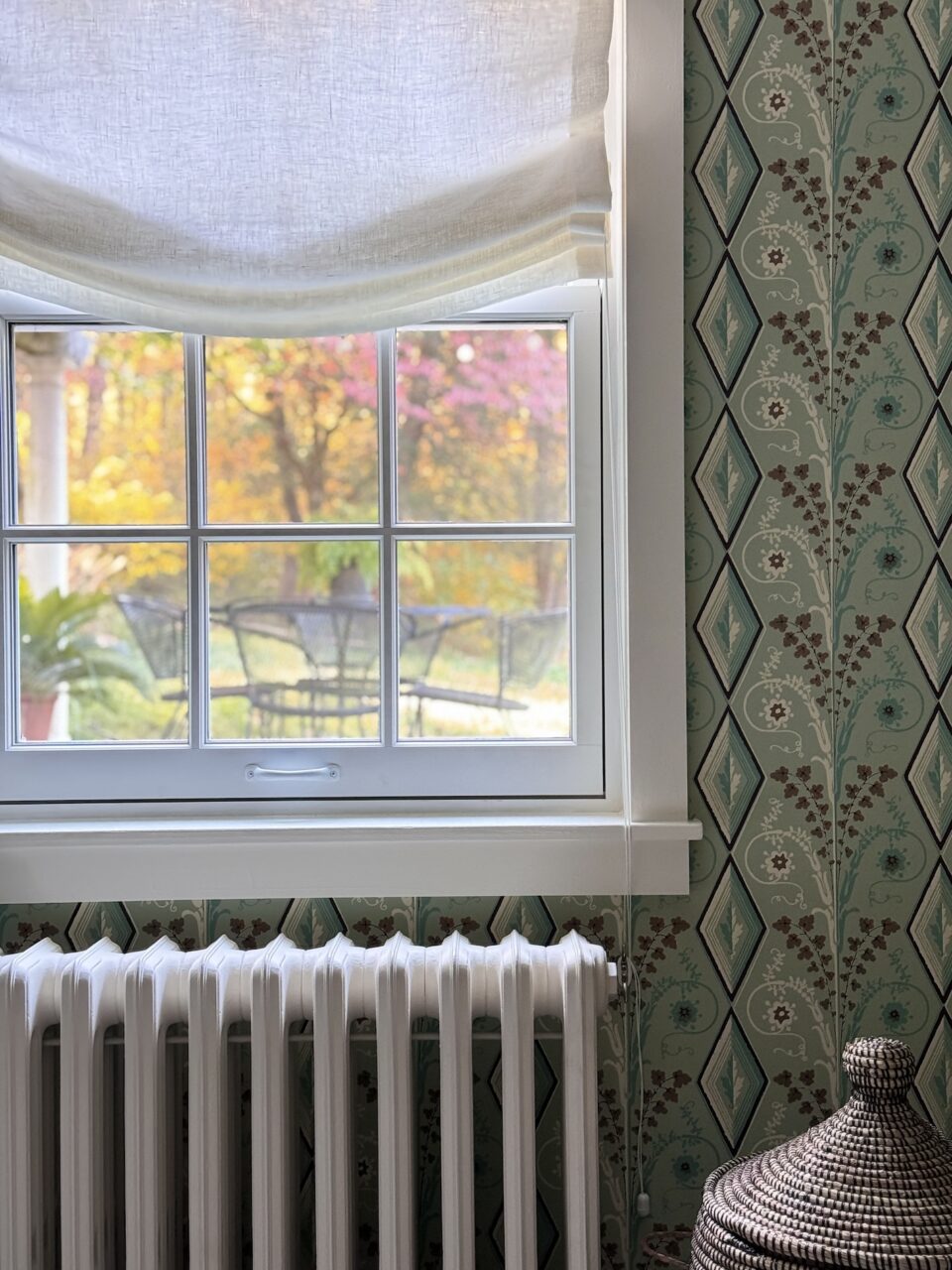 Bathroom Window Detail Window Treatment