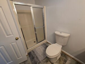 Tight shower space
